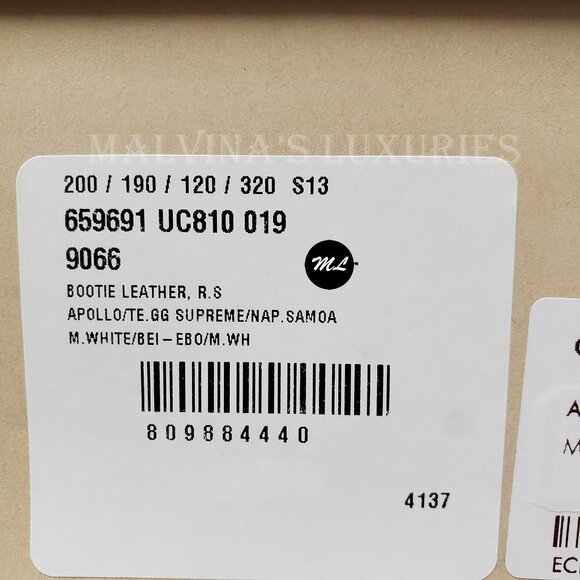 GUCCI BOOTS GG LOGO PLATFORM BLOCK HEEL ANKLE BOOTIES QUILTED - Picture 16 of 16